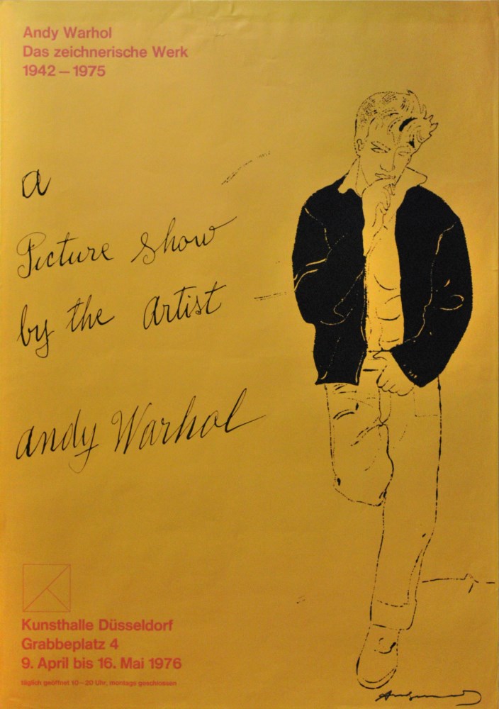 Lot #761: ANDY WARHOL - A Picture Show by the Artist - Original color offset lithograph