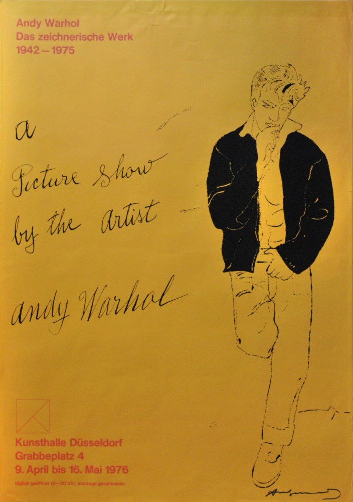 Lot #7: ANDY WARHOL - A Picture Show by the Artist - Original color offset lithograph