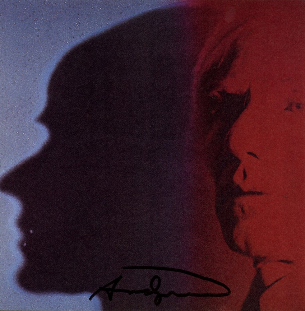 Lot #656: ANDY WARHOL - The Shadow (Andy Warhol) - Color offset lithograph