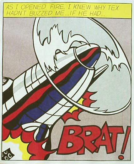 Lot #1540: ROY LICHTENSTEIN - As I Opened Fire [later edition] - Offset lithographs