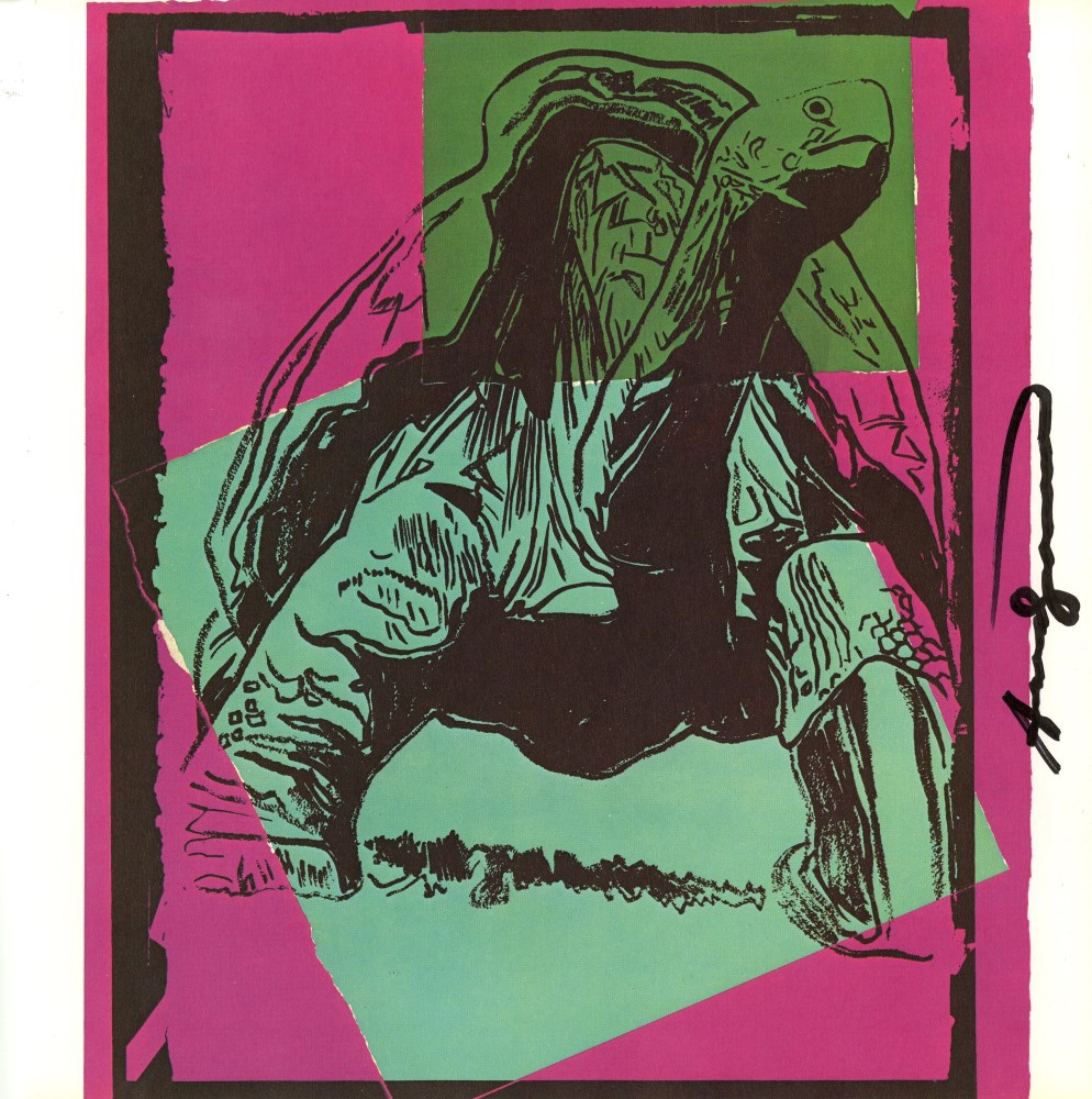 Lot #2336: ANDY WARHOL - Galapagos Tortoise - Color offset lithograph