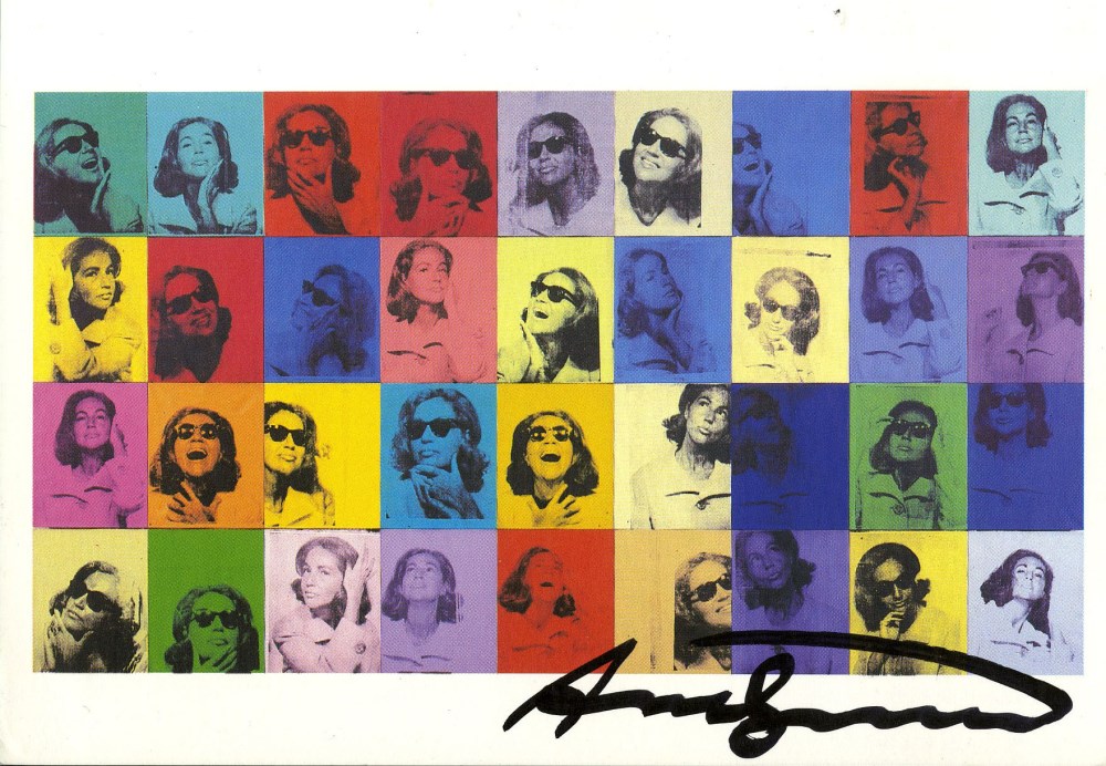 Lot #2073: ANDY WARHOL - Ethel Scull 36 Times - Color offset lithograph