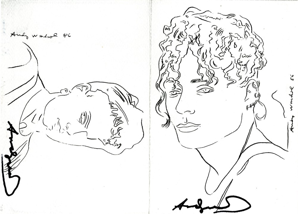 Lot #343: ANDY WARHOL & KEITH HARING - Martin Fun(d) - Offset lithograph