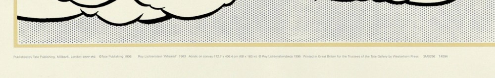 Lot #1491: ROY LICHTENSTEIN - Whaam! - Original color offset lithographs