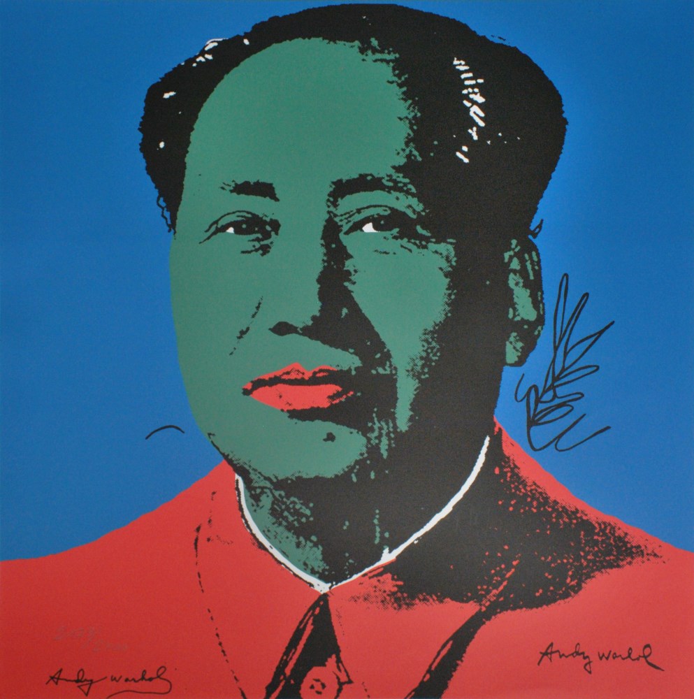 Lot #1853: ANDY WARHOL [d'après] - Mao #04 - Color lithograph