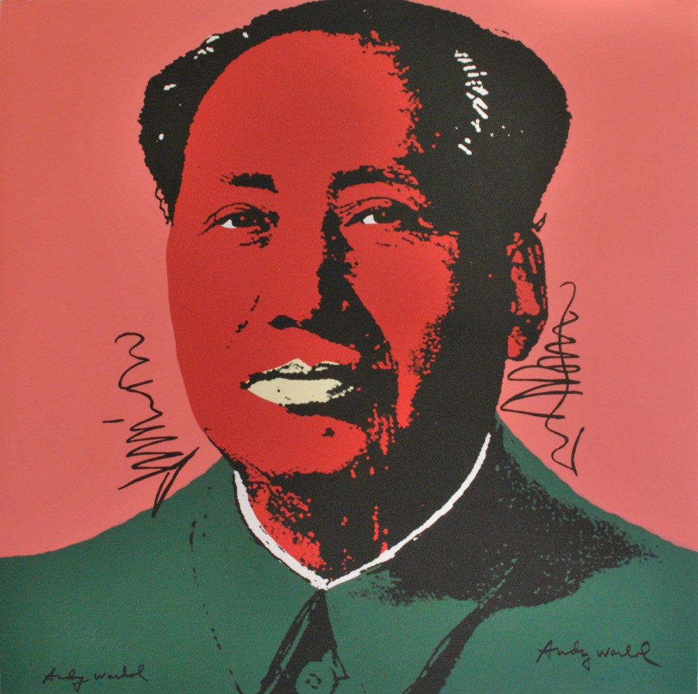 Lot #1854: ANDY WARHOL [d'après] - Mao #05 - Color lithograph