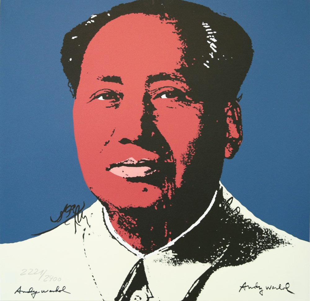 Lot #1857: ANDY WARHOL [d'après] - Mao #09 - Color lithograph
