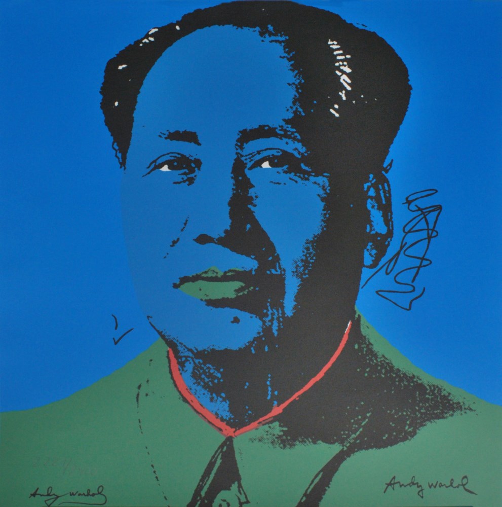 Lot #1894: ANDY WARHOL [d'apres] - Mao #10 - Color lithograph