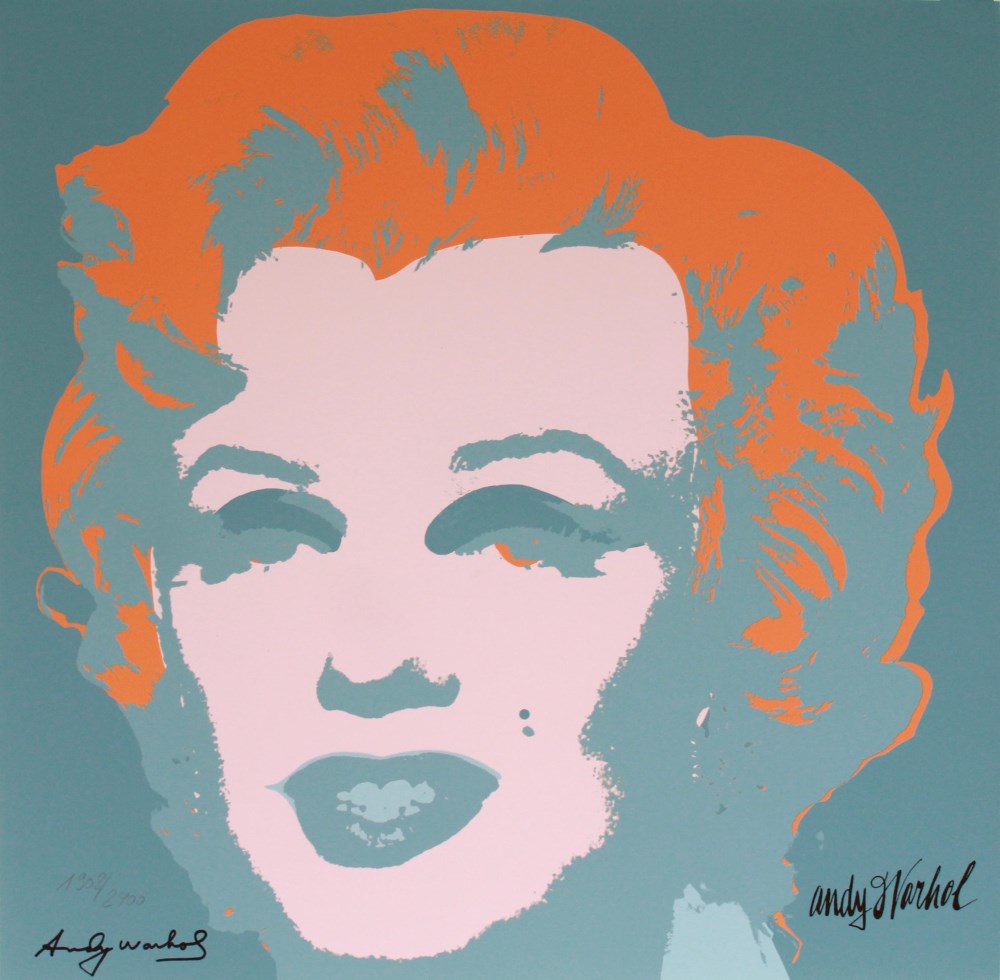 Lot #1860: ANDY WARHOL [d'après] - Marilyn #01 - Color lithograph