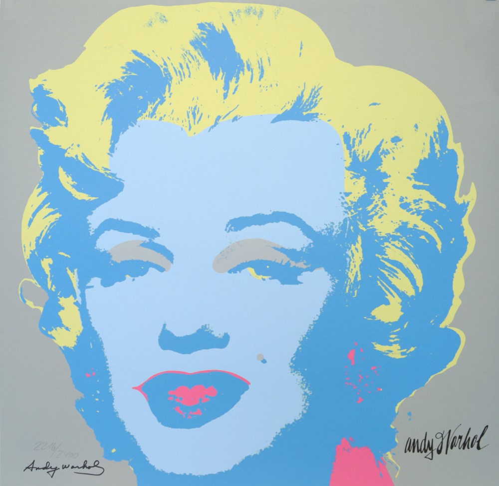 Lot #1851: ANDY WARHOL [d'apres] - Marilyn #03 - Color lithograph