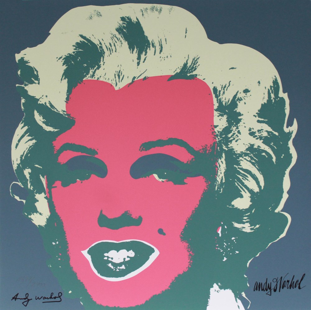 Lot #339: ANDY WARHOL [d'aprs] - Marilyn #06 - Color lithograph