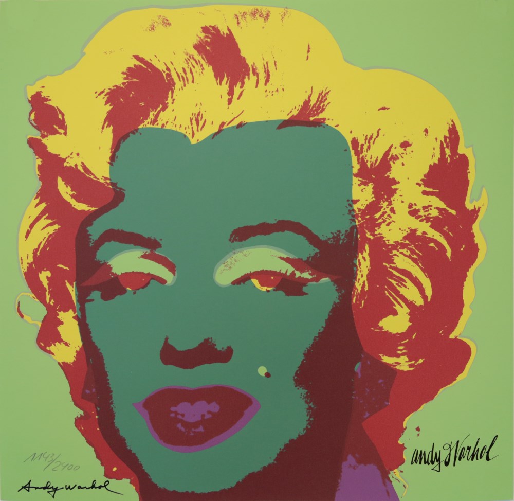 Lot #1855: ANDY WARHOL [d'apres] - Marilyn #07 - Color lithograph