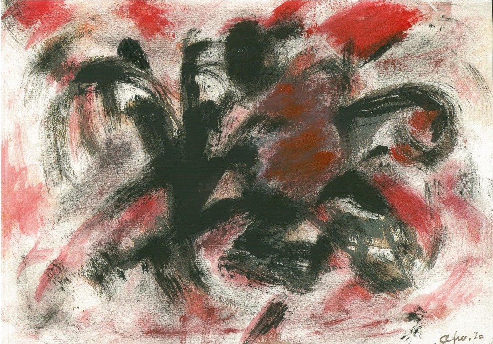 Lot #1457: AFRO [afro basaldella] - Untitled - Acrylic and watercolor on paper