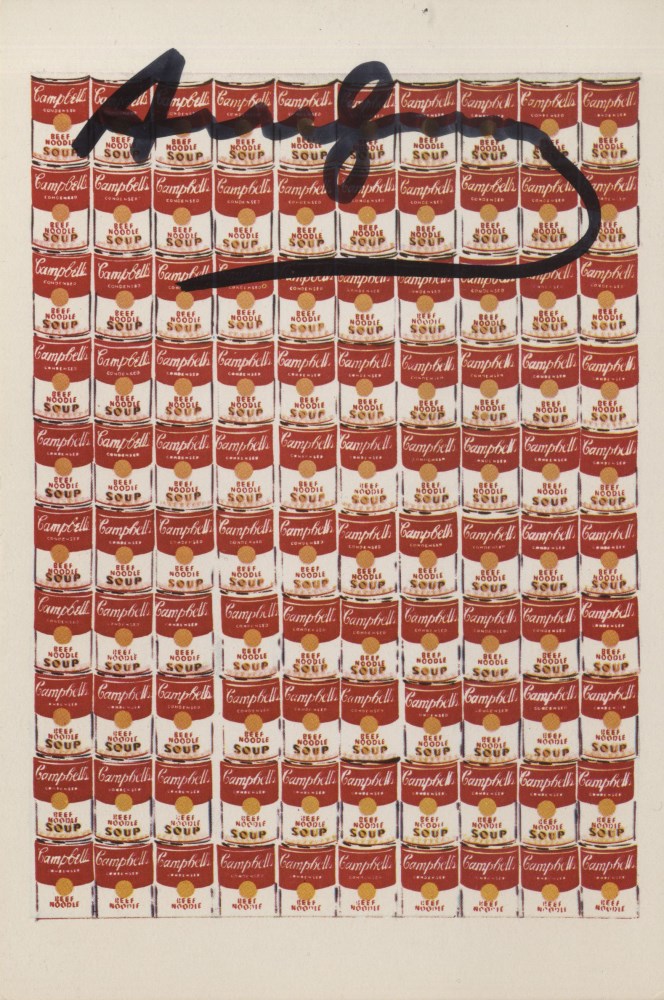 Lot #1502: ANDY WARHOL - 100 Cans - Color offset lithograph