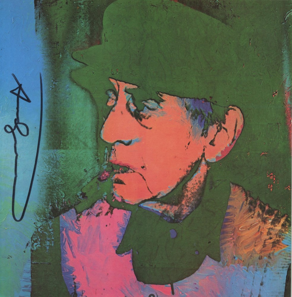 Lot #1116: ANDY WARHOL - Man Ray #2 - Color offset lithograph