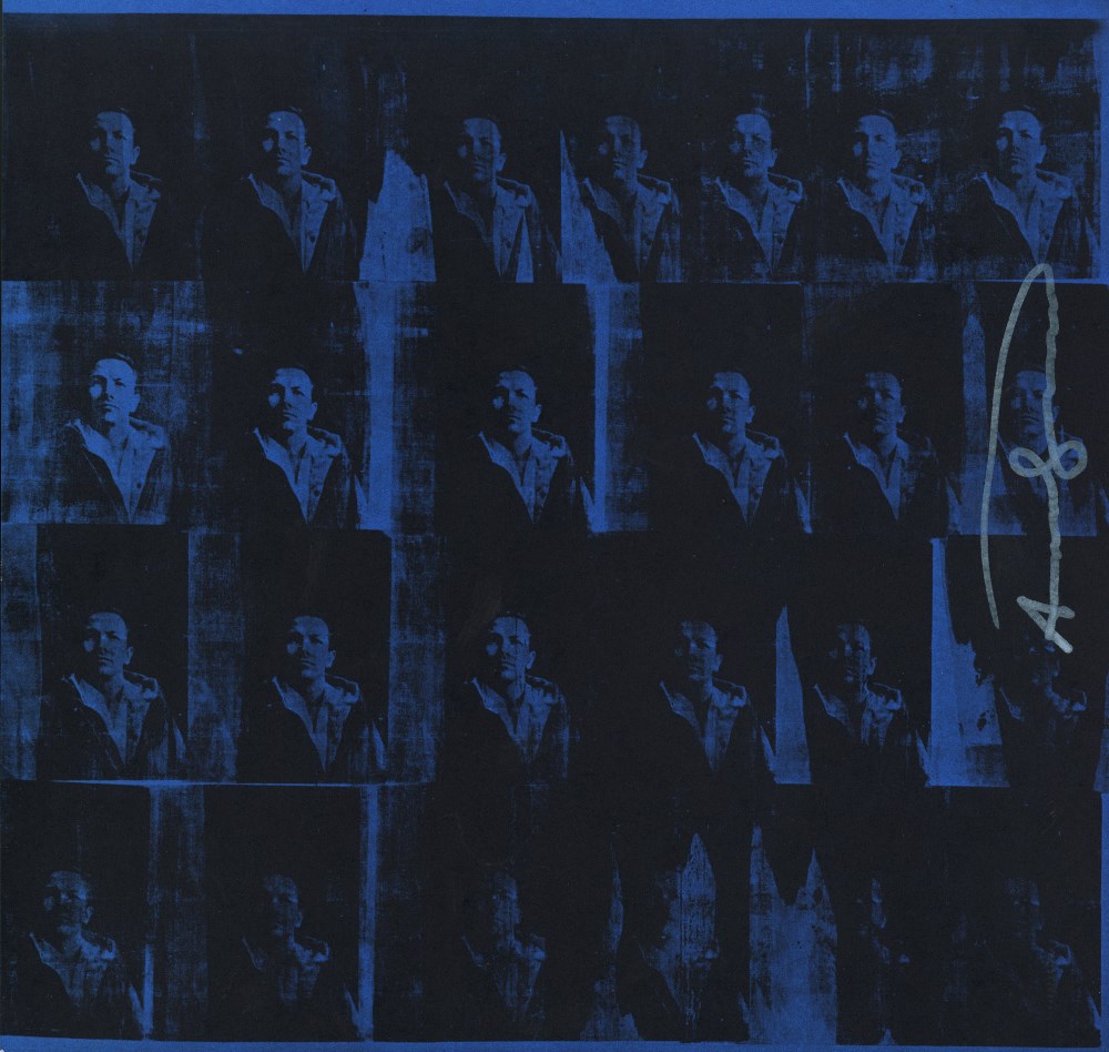 Lot #613: ANDY WARHOL - Texan - Original color letterpress print