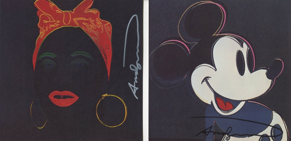 Lot #1187: ANDY WARHOL - Myths Suite - Color offset lithographs