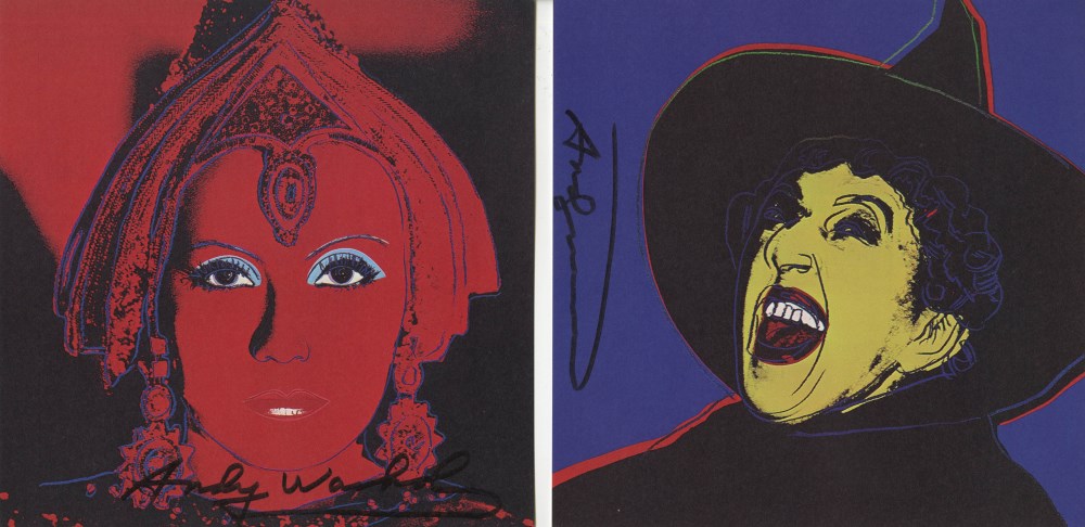 Lot #1187: ANDY WARHOL - Myths Suite - Color offset lithographs