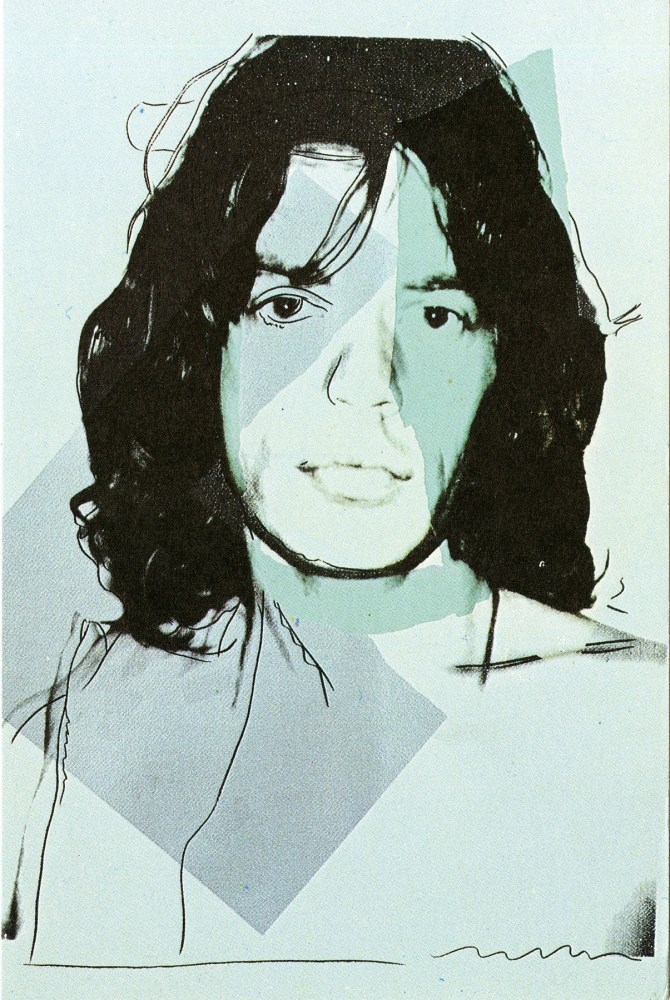 Lot #1166: ANDY WARHOL - Mick Jagger Suite (first edition) - Color offset lithographs