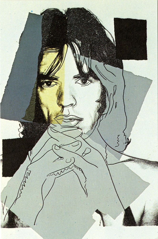 Lot #399: ANDY WARHOL - Mick Jagger Suite (first edition) - Color offset lithographs