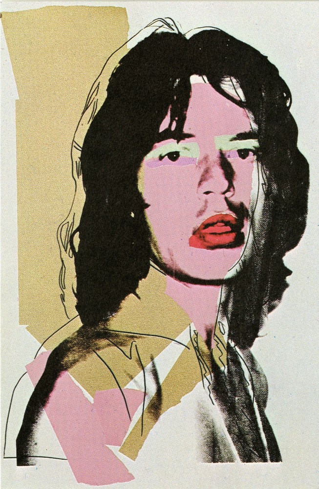 Lot #399: ANDY WARHOL - Mick Jagger Suite (first edition) - Color offset lithographs