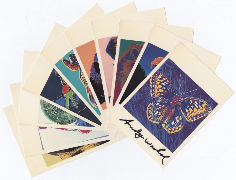Lot #952: ANDY WARHOL - Endangered Species Suite - Color offset lithographs