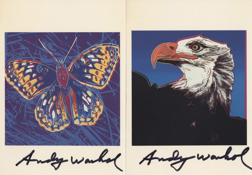 Lot #950: ANDY WARHOL - Endangered Species Suite - Color offset lithographs