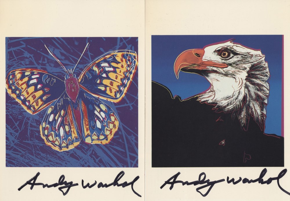 Lot #952: ANDY WARHOL - Endangered Species Suite - Color offset lithographs