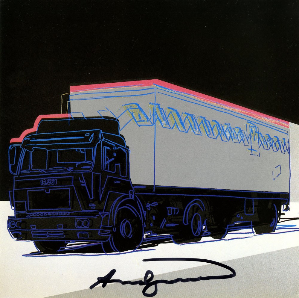 Lot #679: ANDY WARHOL - Trucks Suite - Color offset lithographs