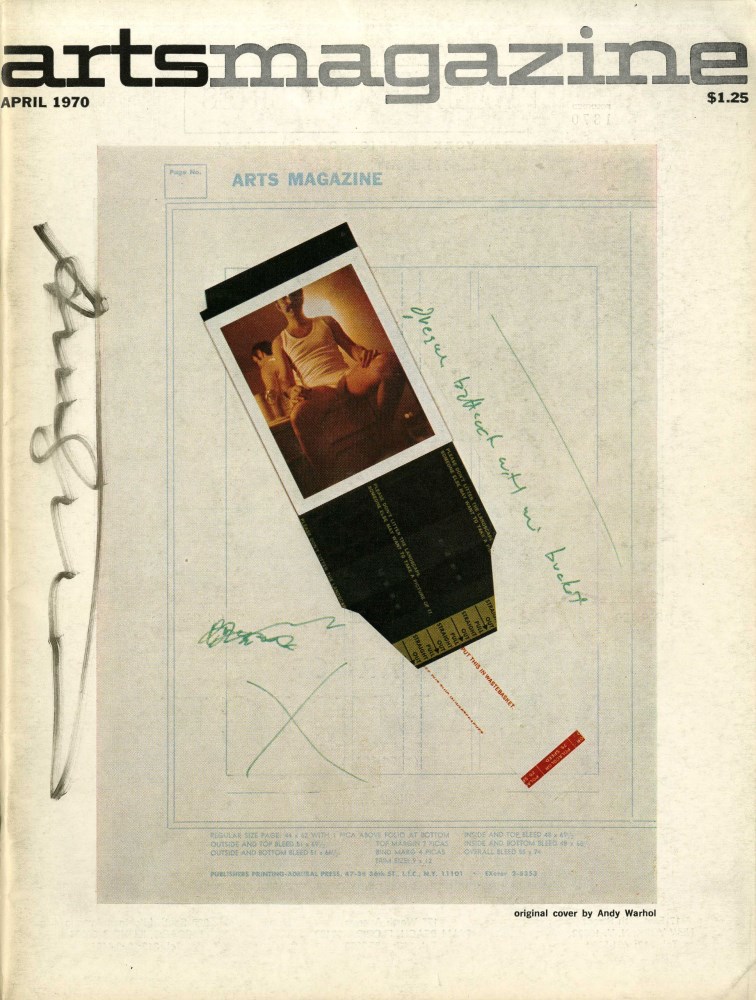 Lot #659: ANDY WARHOL - Travel Piece - Color offset lithograph