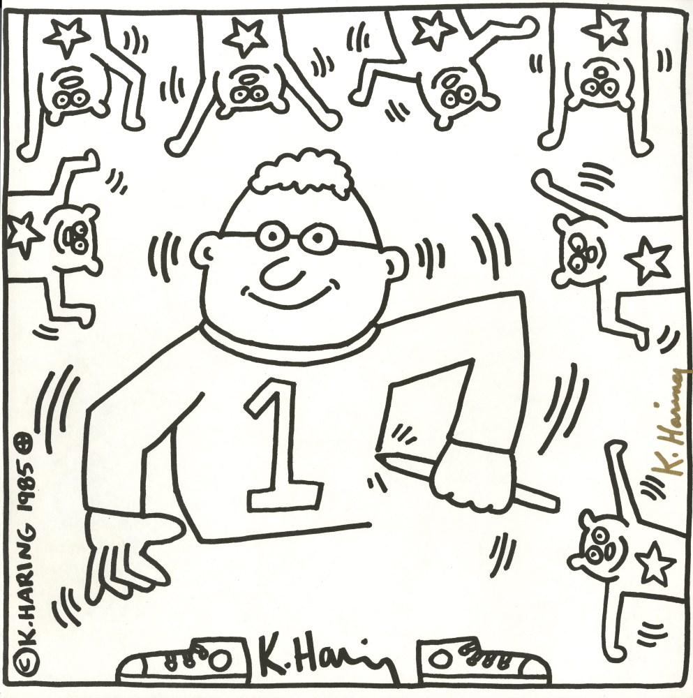 Lot #1958: KEITH HARING - One Artist - Lithograph