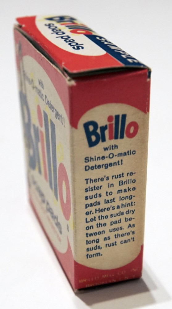 Lot #842: ANDY WARHOL - Brillo Box #1 - Color inks on stiff paperboard