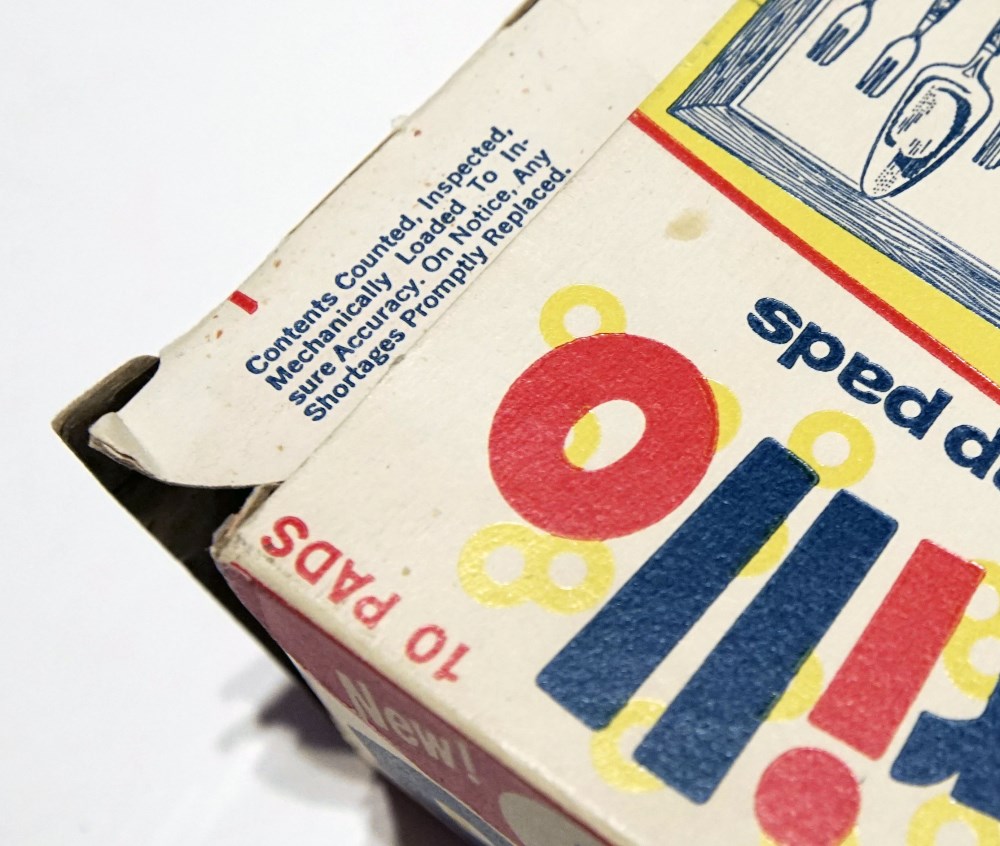 Lot #75: ANDY WARHOL - Brillo Pads Box - Color inks on stiff paperboard