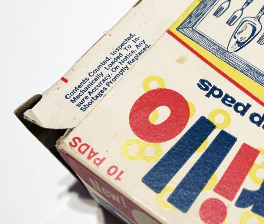 Lot #843: ANDY WARHOL - Brillo Pads Box - Color inks on stiff paperboard