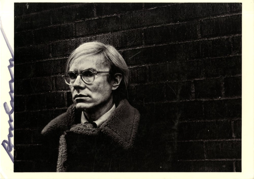 Lot #532: ANDY WARHOL - Portrait of Andy Warhol - Offset lithograph