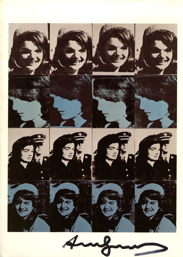 Lot #1: ANDY WARHOL - 16 Jackies - Color offset lithograph