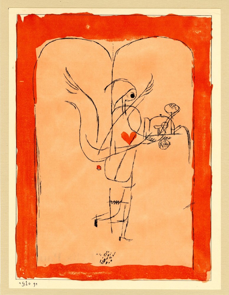 Lot #2063: PAUL KLEE - Erfllung - Original color silkscreen