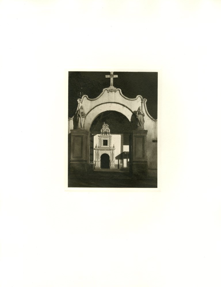 Lot #1887: PAUL STRAND - Church, Coapiaxtla - Original photogravure