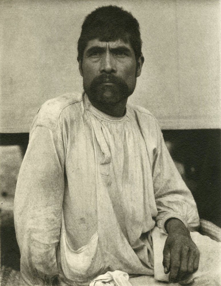 Lot #2490: PAUL STRAND - Man, Tenancingo - Original photogravure