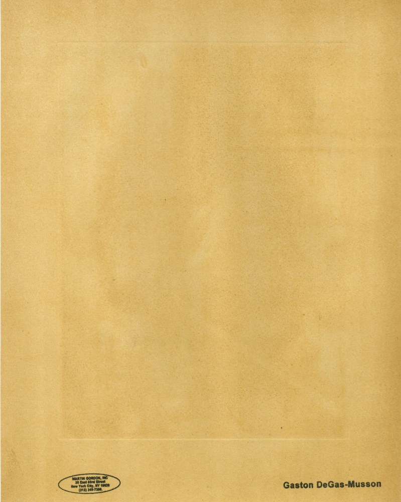 Lot #2096: EDGAR DEGAS - Femme dans la baignoire - Original duogravure, after the monotype