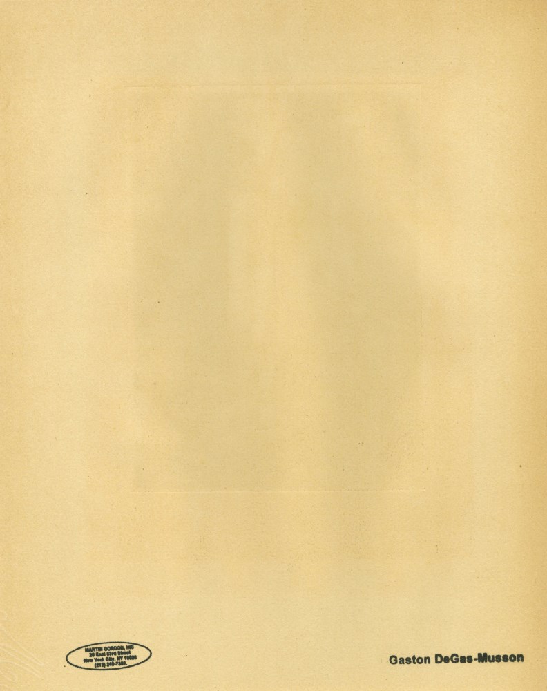 Lot #2100: EDGAR DEGAS - Femme sortant du bain - Original duogravure, after the monotype