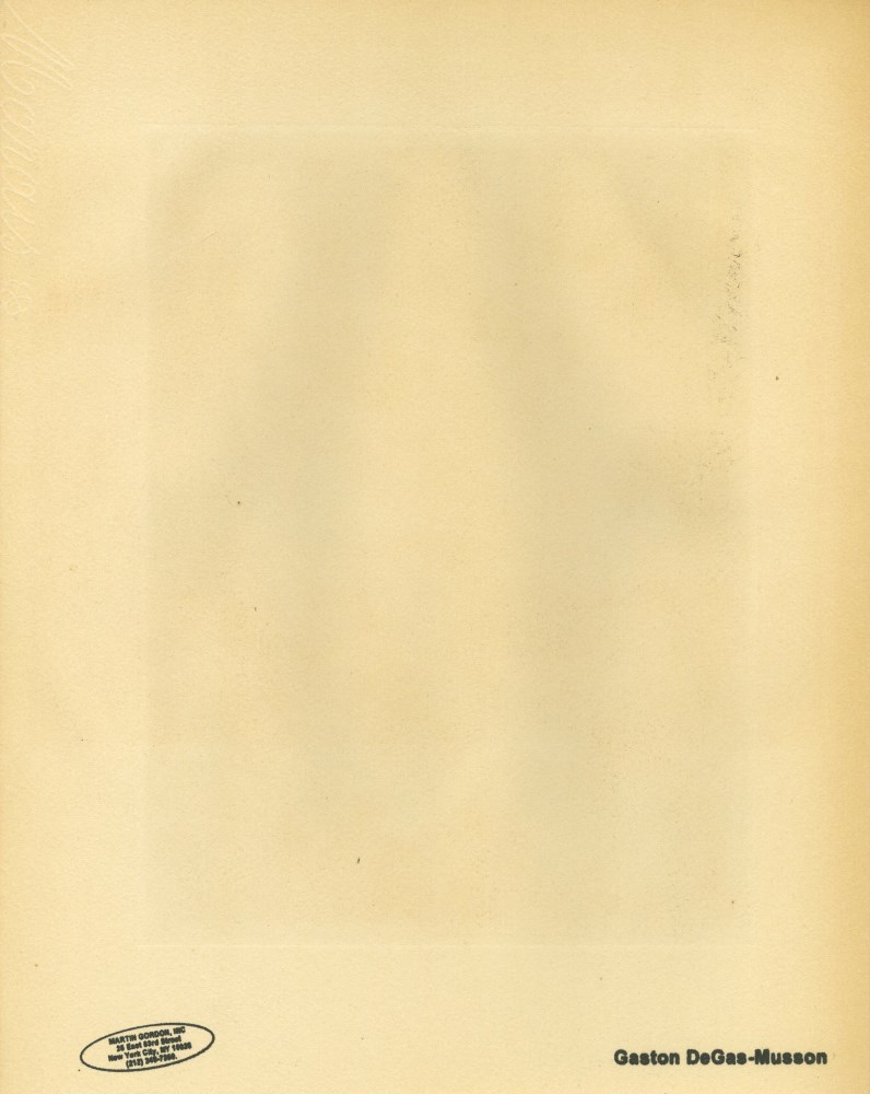 Lot #1454: EDGAR DEGAS - Un client serieux - Original duogravure, after the monotype