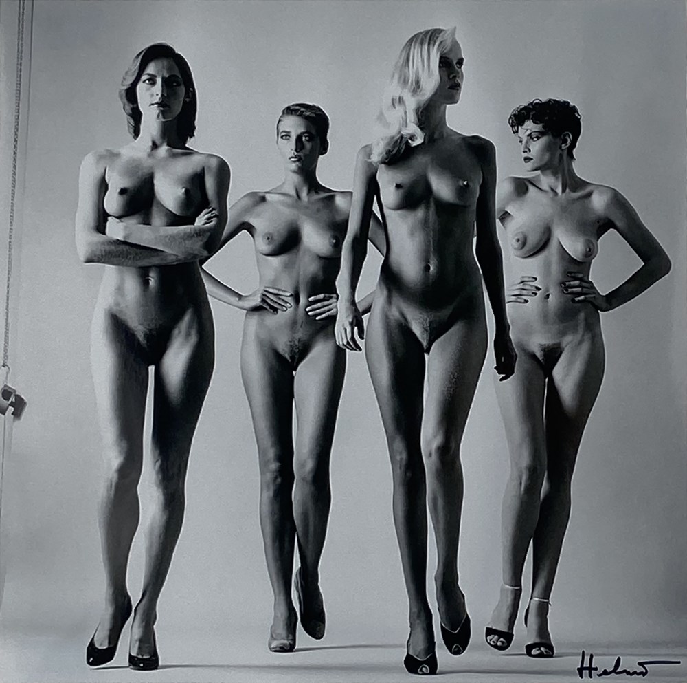 Lot #569: HELMUT NEWTON - Sie Kommen, Dressed/Sie Kommen, Naked ("They Are Coming") - Original photolithographs
