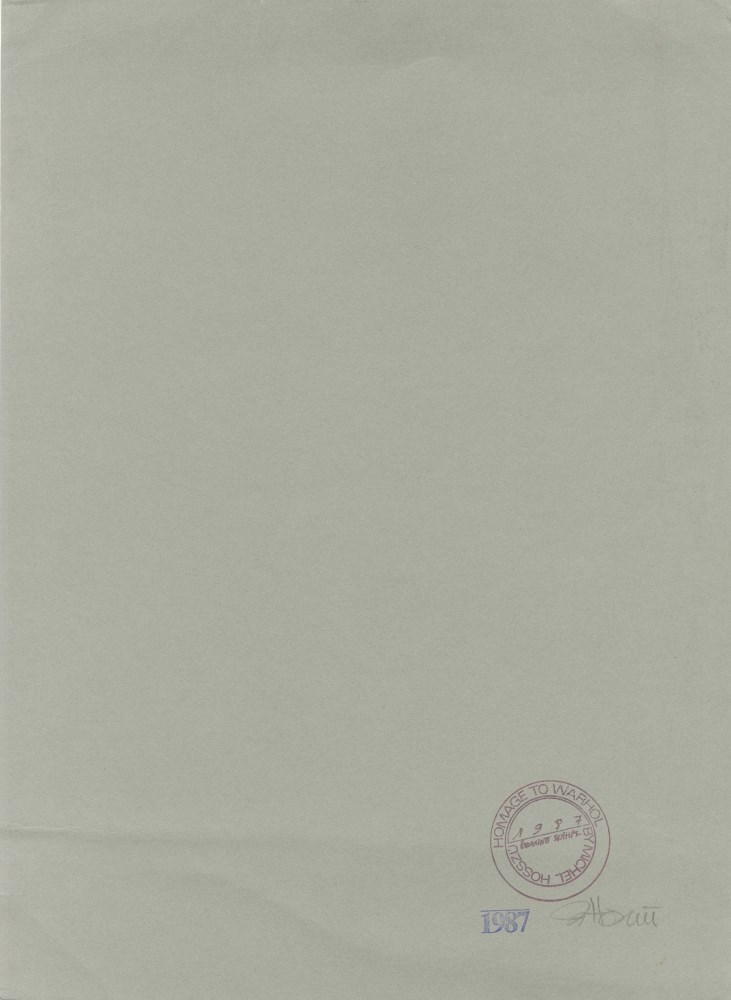 Lot #1759: ANDY WARHOL & MICHEL HOSSZU - Homage to Warhol - Original color screenprints