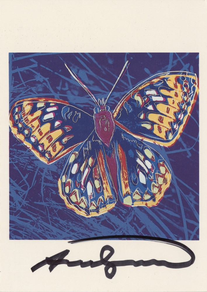 Lot #2636: ANDY WARHOL - San Francisco Silverspot - Color offset lithograph