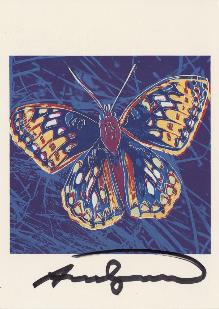 Lot #2876: ANDY WARHOL - San Francisco Silverspot - Color offset lithograph