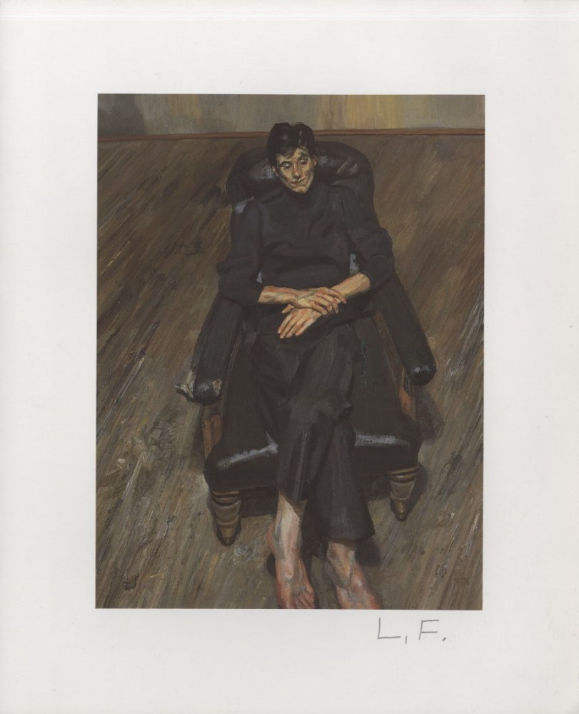 Lot #2265: LUCIAN FREUD - Bella - Color offset lithograph