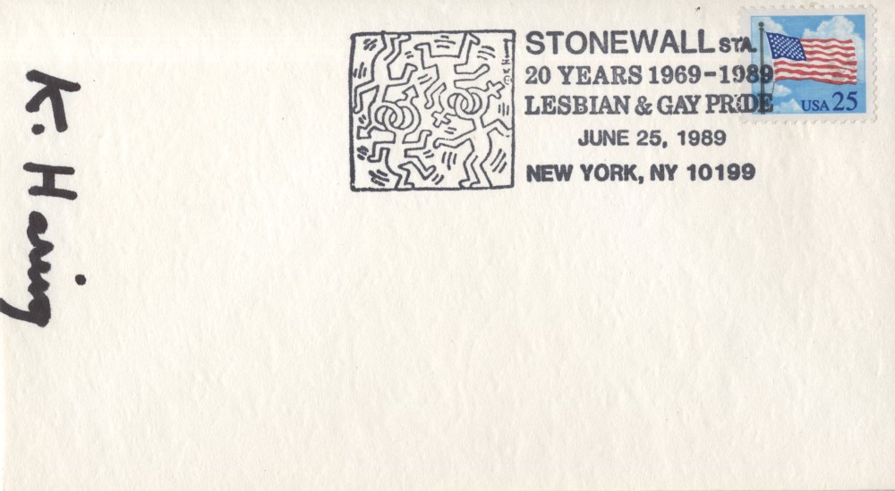 Lot #1377: KEITH HARING - Stonewall Station - Offset lithograph