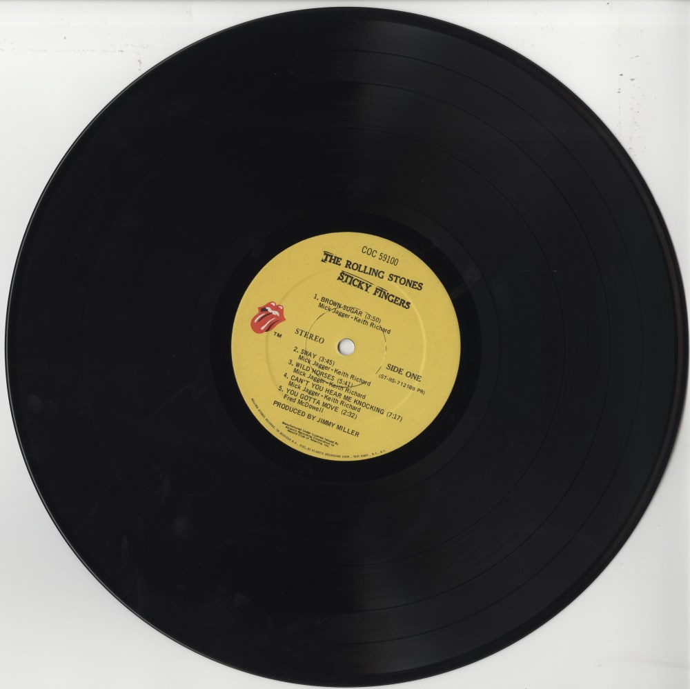 Lot #1364: ANDY WARHOL - Sticky Fingers/Rolling Stones - Color offset lithograph