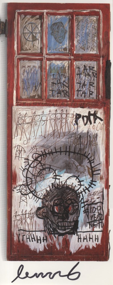 Lot #481: JEAN-MICHEL BASQUIAT - Pork - Color offset lithograph